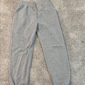 SHEIN Gray Sweatpants Elastic Waistband Joggers